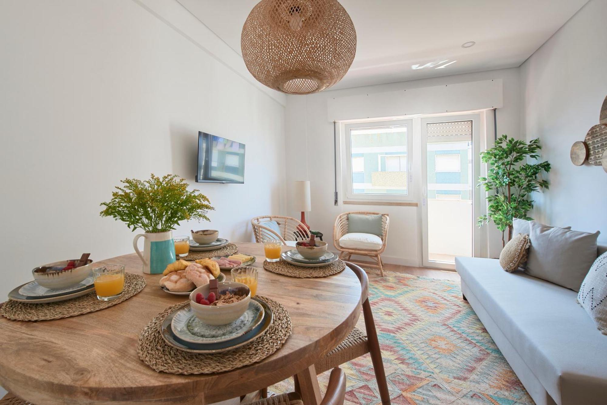 Sunset Bay View, Renovated Apt, By Timecooler Setúbal Exteriör bild