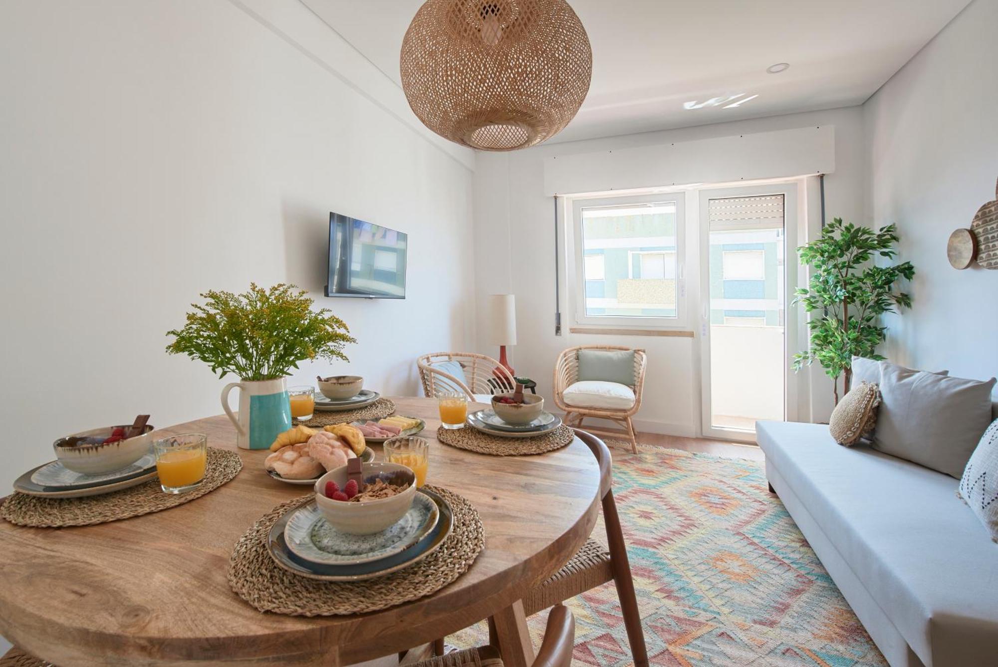 Sunset Bay View, Renovated Apt, By Timecooler Setúbal Exteriör bild